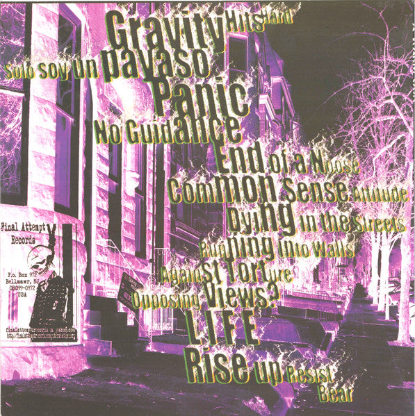 A Warm Gun : Panic In The Face Of Time (LP,45 RPM)