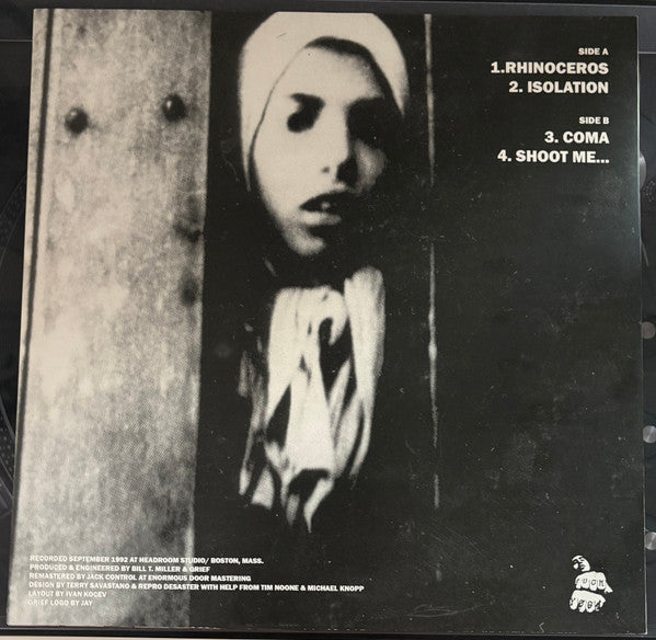 Grief : Dismal (12",45 RPM,EP,Reissue,Remastered,Repress)