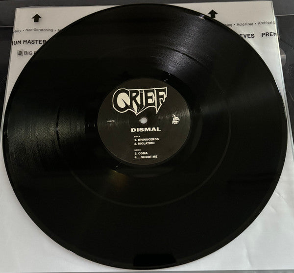 Grief : Dismal (12",45 RPM,EP,Reissue,Remastered,Repress)