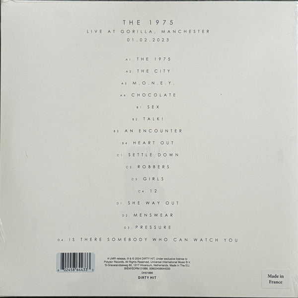 1975, The : Live At Gorilla, Manchester (LP,Album,Record Store Day)
