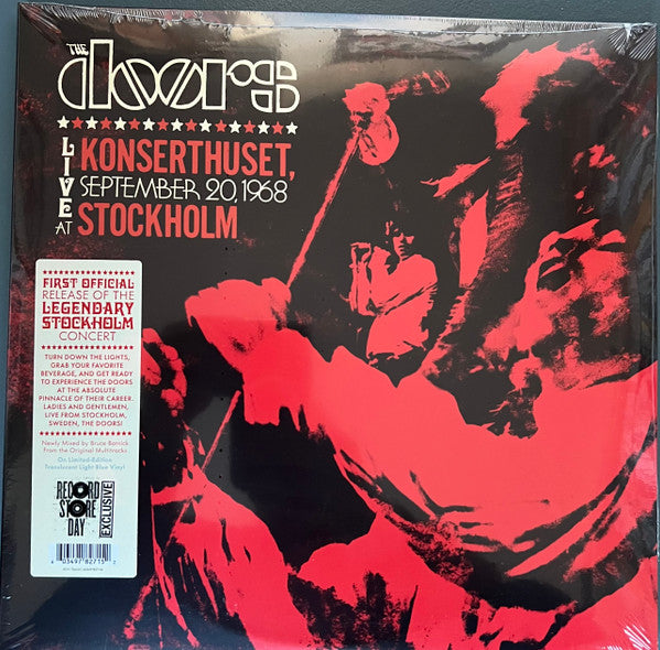 Doors, The : Live At Konserthuset, Stockholm, September 20th, 1968 (LP,Album,Record Store Day,Limited Edition,Numbered)