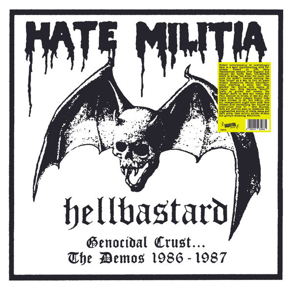 Hellbastard : Genocidal Crust:The Demos 1986 - 1987 (LP,Album)
