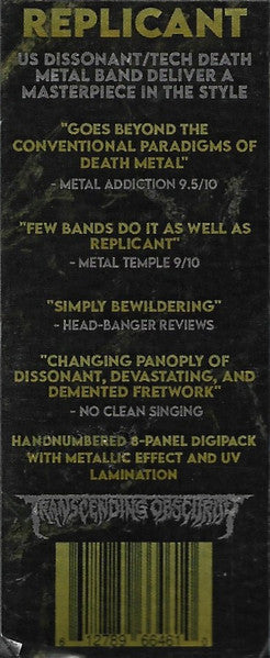 Replicant (12) : Infinite Mortality (Album,Numbered)