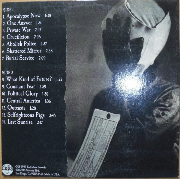 Final Conflict (2) : Ashes To Ashes (LP,Album,Reissue)