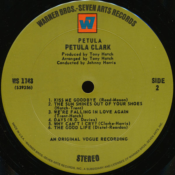 Petula Clark : Petula (LP,Album,Stereo)