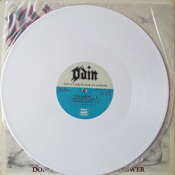 Odin (7) : Don't Take No For An Answer (12",EP,Limited Edition)
