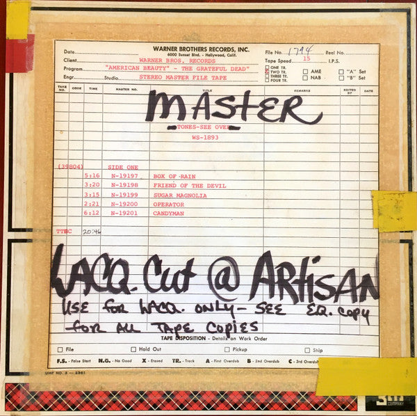 Grateful Dead, The : American Beauty (LP,Album,Limited Edition,Reissue,Stereo)