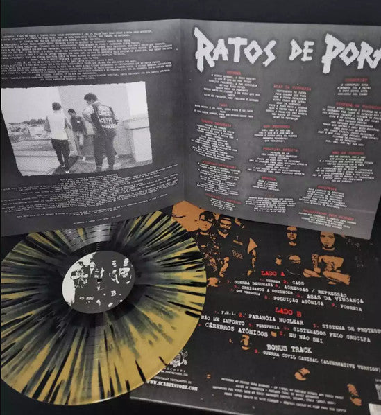 Ratos De Porão : Sistemados Pelo Crucifa (LP,45 RPM,Album,Reissue)