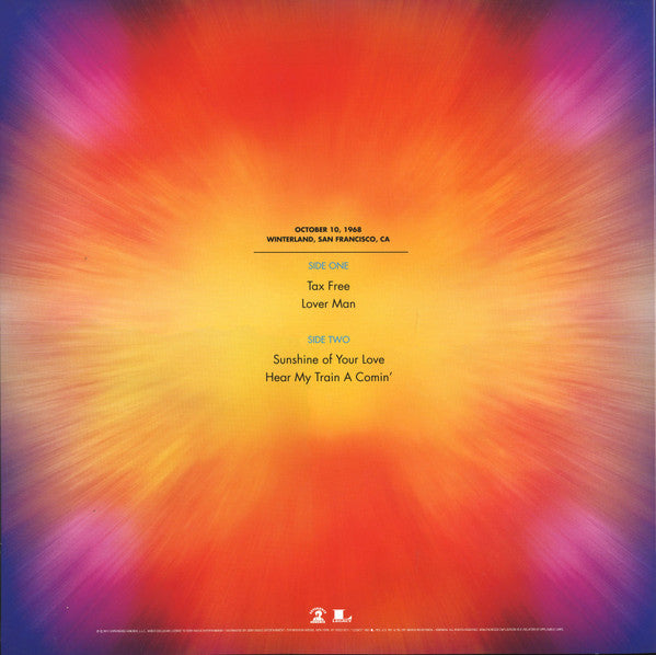 Jimi Hendrix Experience, The : Winterland (Limited Edition,Numbered,Stereo)