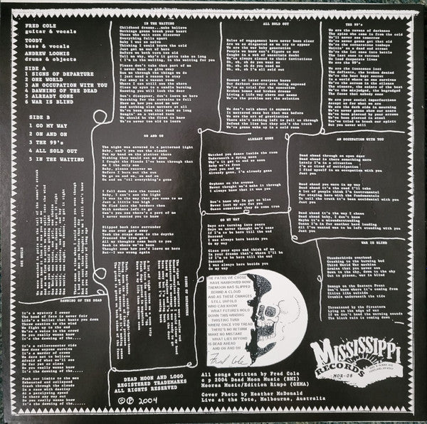 Dead Moon : Dead Ahead (LP,Album,Reissue,Mono)