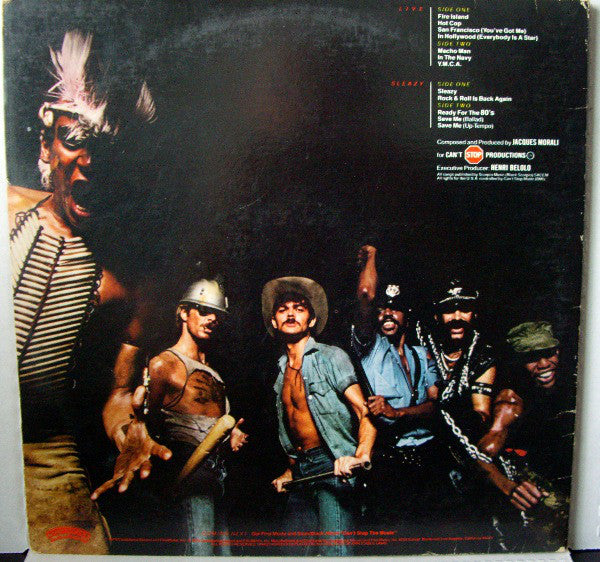Village People : Live And Sleazy (LP,Album)