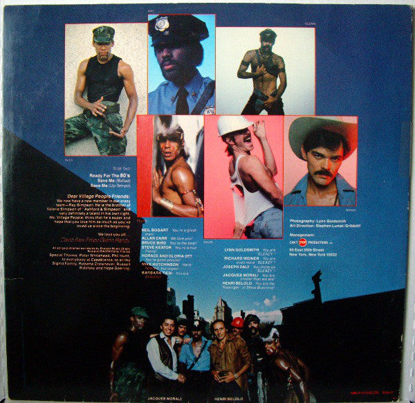 Village People : Live And Sleazy (LP,Album)