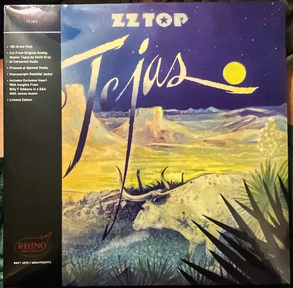 ZZ Top : Tejas (LP,Album,Limited Edition,Reissue,Stereo)