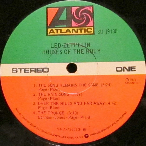 Led Zeppelin : Houses Of The Holy (LP,Album,Reissue)