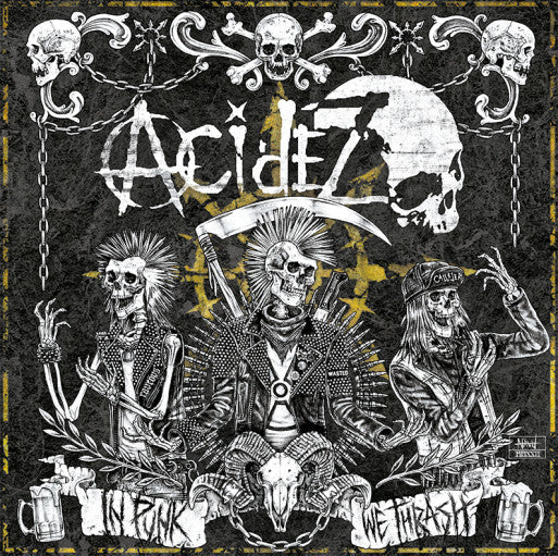 Acidez : In Punk We Thrash (LP,Album,Reissue)
