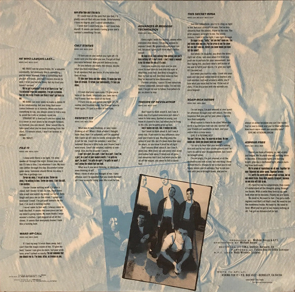 AFI : Very Proud Of Ya (LP,Album)