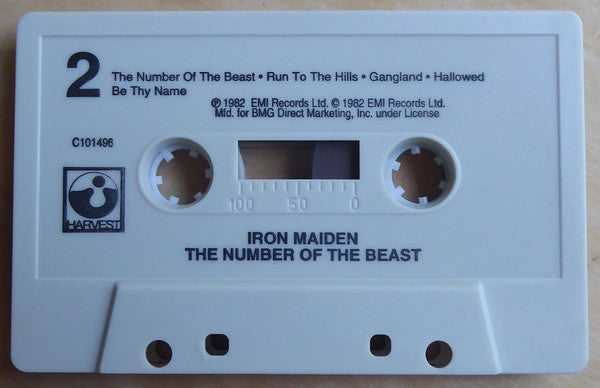 Iron Maiden : The Number Of The Beast (Album,Club Edition,Reissue)