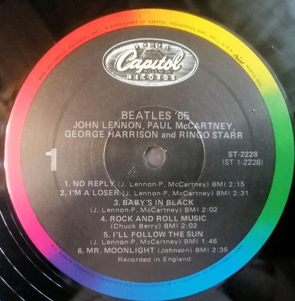 Beatles, The : Beatles '65 (LP,Reissue,Stereo)