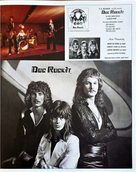 Doc Rockit : Doc Rockit (LP,Album,Numbered,Reissue)