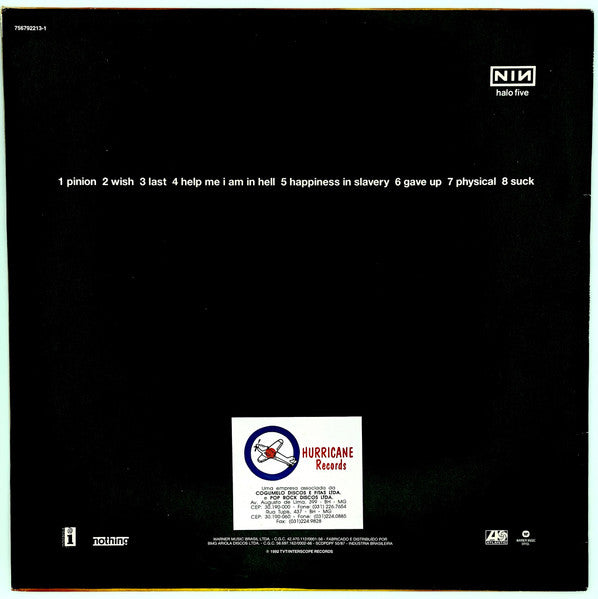 Nine Inch Nails : Broken (12",33 ⅓ RPM,Mini-Album)