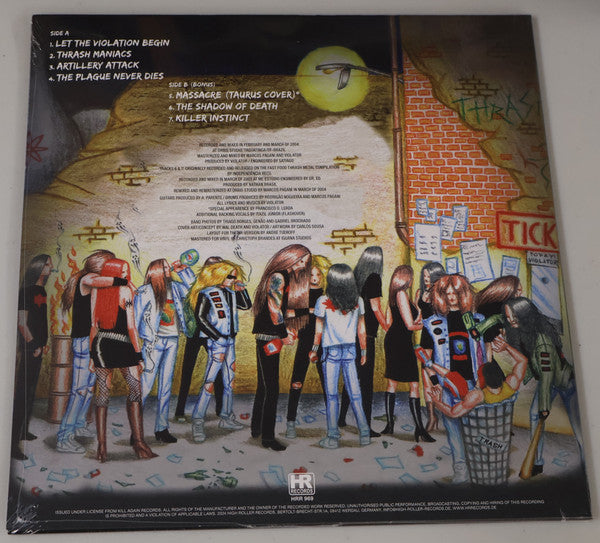 Violator (5) : Violent Mosh (LP,Album,Limited Edition,Reissue)