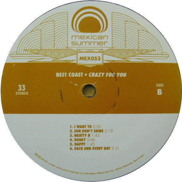 Best Coast : Crazy For You (LP,Album)