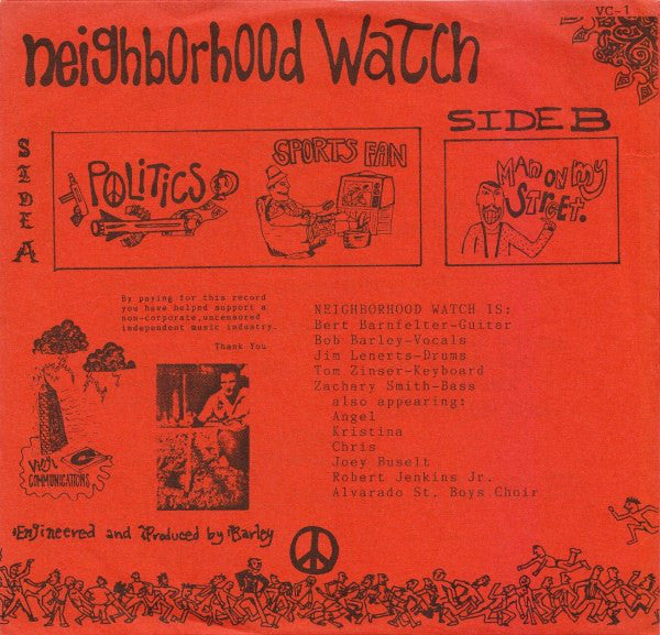 Neighborhood Watch : Neighborhood Watch (7",45 RPM,EP)