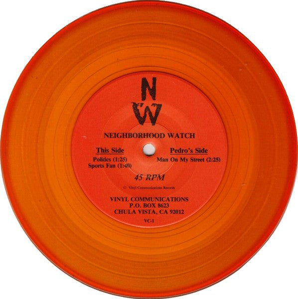 Neighborhood Watch : Neighborhood Watch (7",45 RPM,EP)