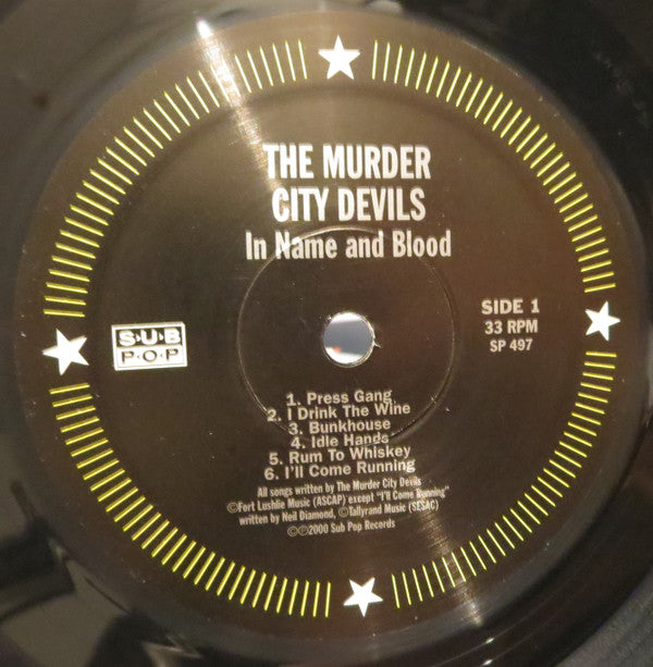 Murder City Devils : In Name And Blood (LP,Reissue,Album)