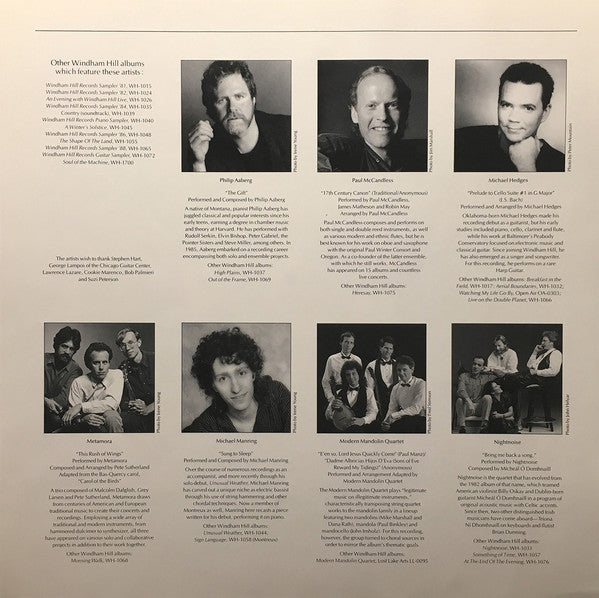 Windham Hill Artists : A Winter's Solstice II (LP,Compilation)