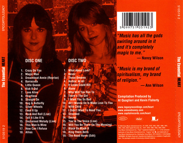 Heart : The Essential Heart (Compilation)