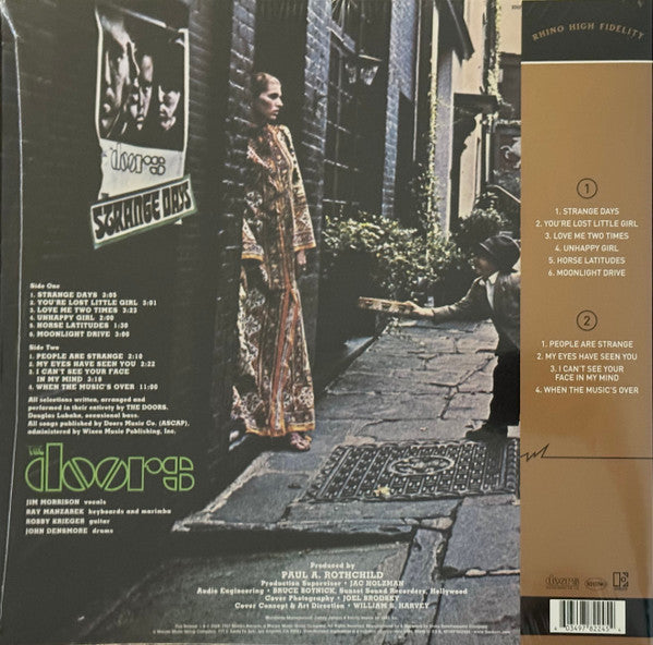 Doors, The : Strange Days (LP,Album,Limited Edition,Reissue,Stereo)