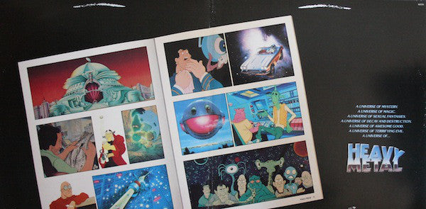 Various : Heavy Metal - Music From The Motion Picture (LP,Compilation,Stereo)