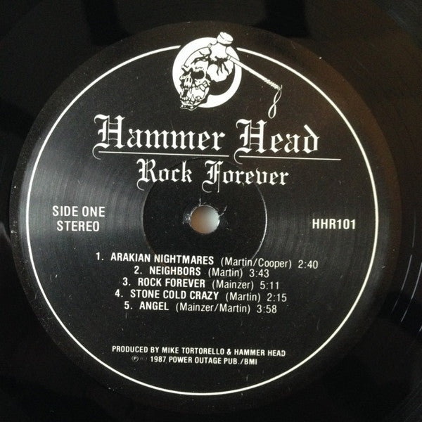 Hammer Head : Rock Forever (LP,Album,Stereo)