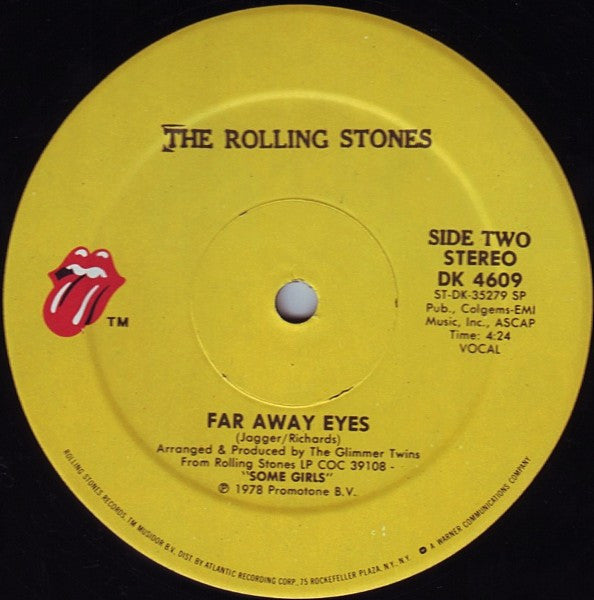 Rolling Stones, The : Miss You (Special Disco Version) (12",33 ⅓ RPM,Stereo)