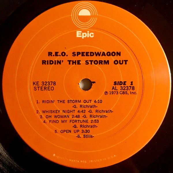 REO Speedwagon : Ridin' The Storm Out (LP,Album)