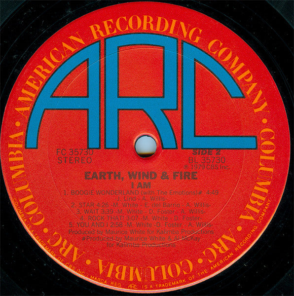 Earth, Wind & Fire : I Am (LP,Album)