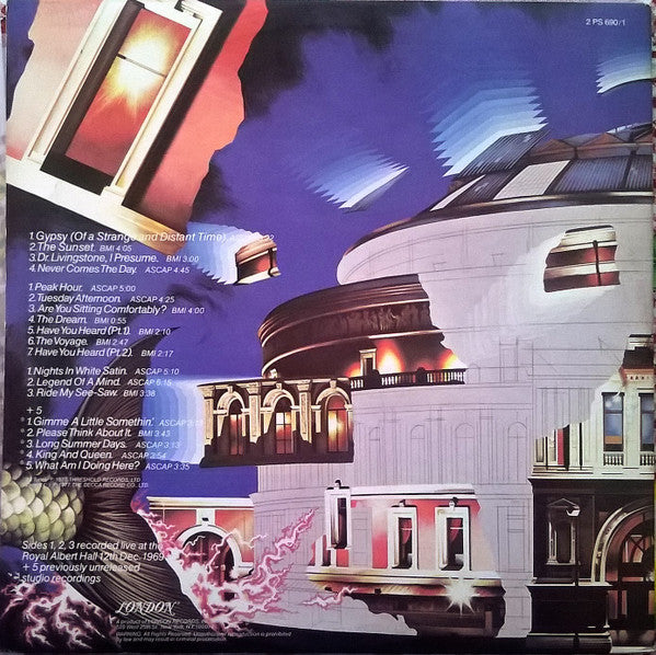 Moody Blues, The : Caught Live +5 (LP,Album)