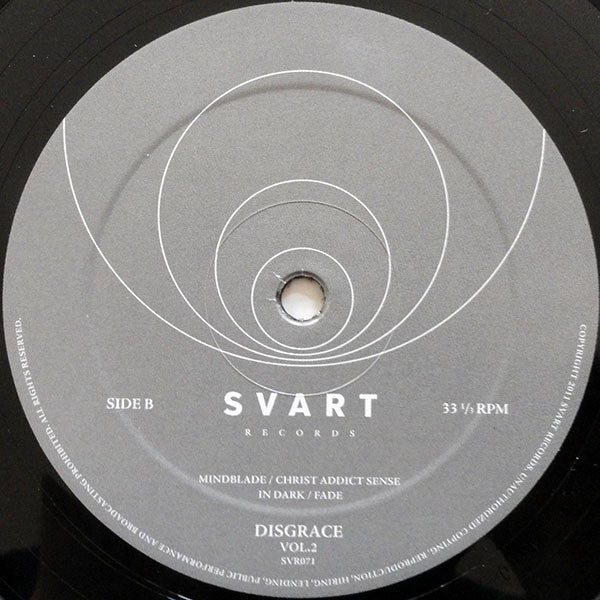 Disgrace (3) : Vol. 2 (LP,Album,Limited Edition,Remastered)