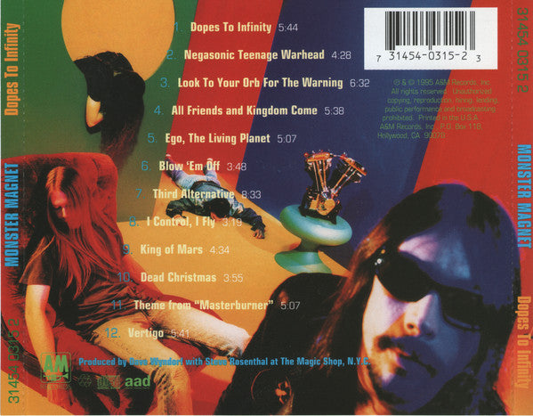 Monster Magnet : Dopes To Infinity (Album)