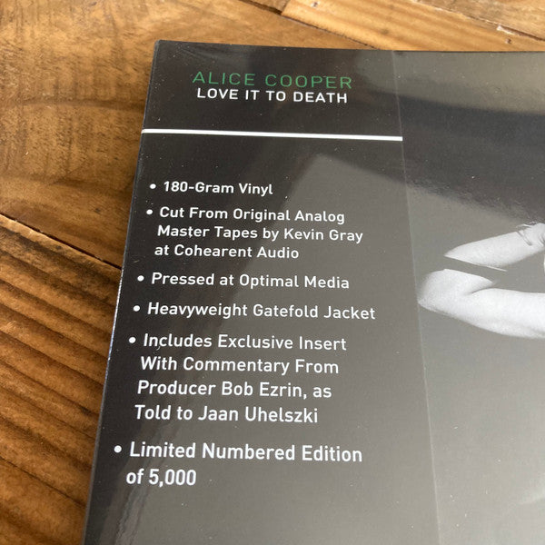 Alice Cooper : Love It To Death (LP,Album,Limited Edition,Numbered,Reissue,Stereo)