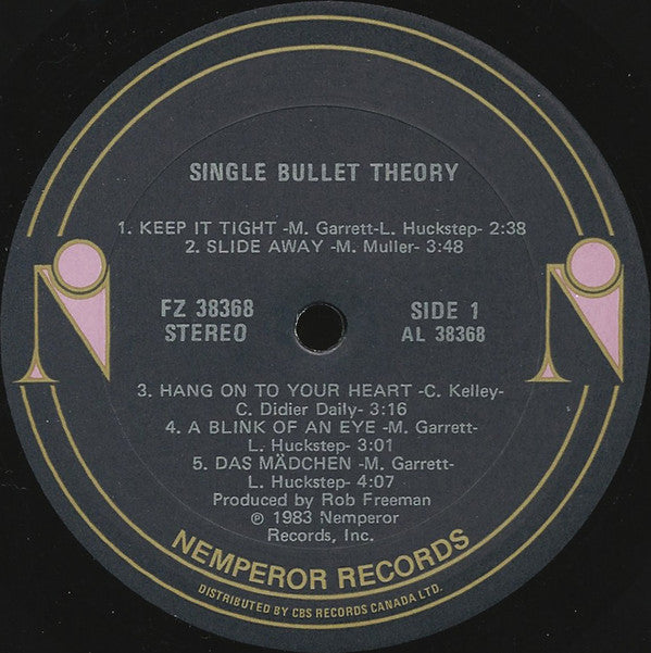 Single Bullet Theory (2) : Single Bullet Theory (LP,Album)