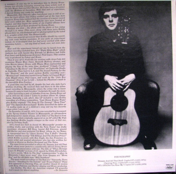 Leo Kottke : The Best (LP,Compilation,Promo)