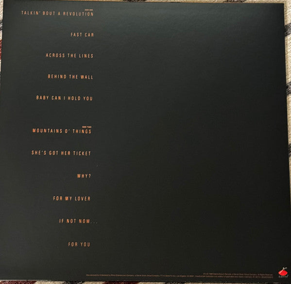 Tracy Chapman : Tracy Chapman (LP,Album,Reissue)