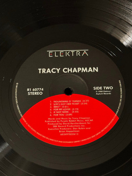 Tracy Chapman : Tracy Chapman (LP,Album,Reissue)