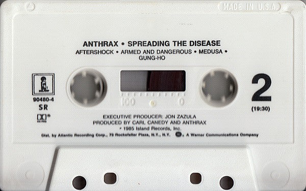 Anthrax : Spreading The Disease (Album)