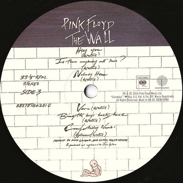 Pink Floyd : The Wall (LP,Album,Reissue,Remastered,Repress)