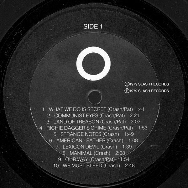 Germs : (GI) (LP,Album,Repress)