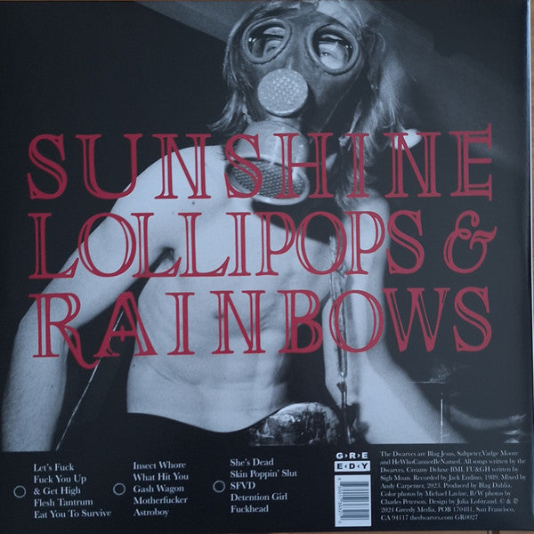 Dwarves : Sunshine Lollipops And Rainbows (LP,45 RPM,Album,Record Store Day,Limited Edition,Picture Disc)