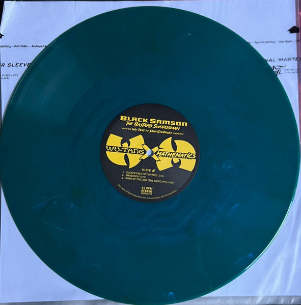 Wu-Tang Clan, Allah Mathematics : Black Samson, The Bastard Swordsman (LP,45 RPM,Record Store Day,Numbered)